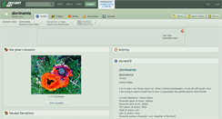 Desktop Screenshot of dominamia.deviantart.com