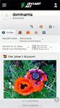 Mobile Screenshot of dominamia.deviantart.com