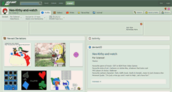 Desktop Screenshot of neo-kirby-and-watch.deviantart.com