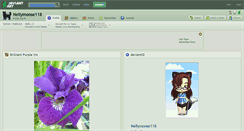 Desktop Screenshot of nellymoose118.deviantart.com