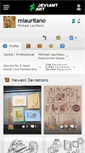 Mobile Screenshot of mlauritano.deviantart.com