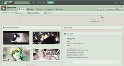 Desktop Screenshot of basspowa.deviantart.com