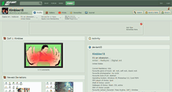 Desktop Screenshot of kimblee18.deviantart.com