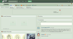 Desktop Screenshot of charasix.deviantart.com