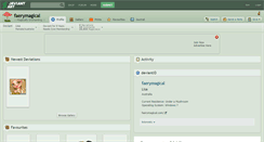 Desktop Screenshot of faerymagical.deviantart.com