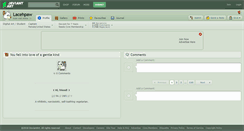 Desktop Screenshot of lacehpaw.deviantart.com