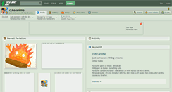 Desktop Screenshot of cute-anime.deviantart.com