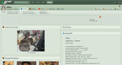 Desktop Screenshot of chiru.deviantart.com