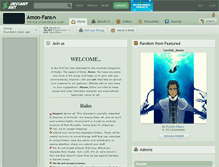 Tablet Screenshot of amon-fans.deviantart.com