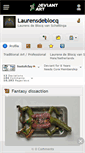 Mobile Screenshot of laurensdeblocq.deviantart.com
