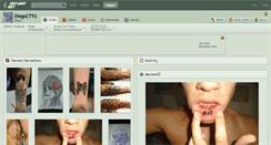 Desktop Screenshot of diegoct92.deviantart.com