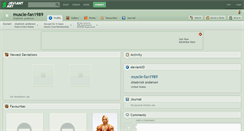 Desktop Screenshot of muscle-fan1989.deviantart.com