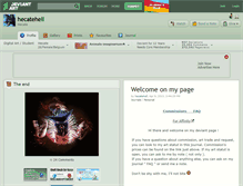Tablet Screenshot of hecatehell.deviantart.com