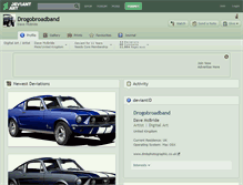 Tablet Screenshot of drogobroadband.deviantart.com