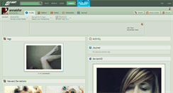 Desktop Screenshot of annaisfor.deviantart.com