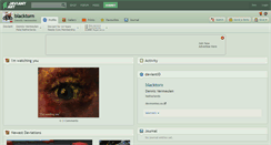 Desktop Screenshot of blacktorn.deviantart.com