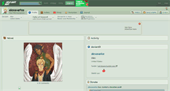 Desktop Screenshot of alexavarice.deviantart.com