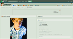Desktop Screenshot of micahrenner.deviantart.com