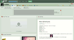 Desktop Screenshot of iceybaby.deviantart.com