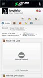 Mobile Screenshot of iceybaby.deviantart.com
