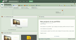Desktop Screenshot of mistikraptor.deviantart.com