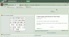 Desktop Screenshot of frickish.deviantart.com