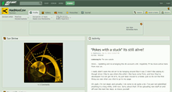 Desktop Screenshot of madmoocow.deviantart.com