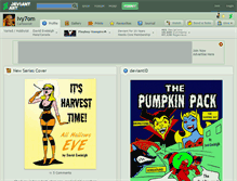 Tablet Screenshot of ivy7om.deviantart.com