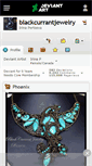 Mobile Screenshot of blackcurrantjewelry.deviantart.com