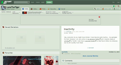 Desktop Screenshot of lunethetiger.deviantart.com