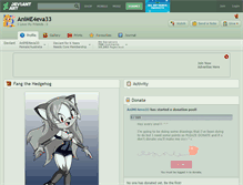 Tablet Screenshot of anime4eva33.deviantart.com