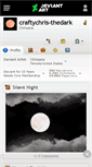Mobile Screenshot of craftychris-thedark.deviantart.com