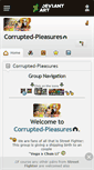 Mobile Screenshot of corrupted-pleasures.deviantart.com