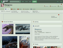 Tablet Screenshot of fillengroovy.deviantart.com