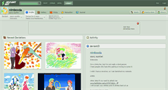 Desktop Screenshot of nimbooda.deviantart.com