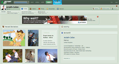 Desktop Screenshot of anlath-callan.deviantart.com