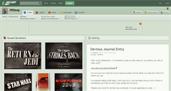 Desktop Screenshot of 3ftdeep.deviantart.com