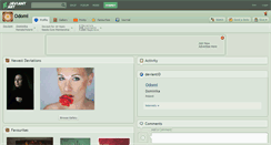 Desktop Screenshot of odomi.deviantart.com