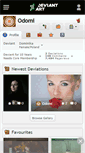 Mobile Screenshot of odomi.deviantart.com