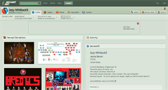 Desktop Screenshot of izzy-whitlock5.deviantart.com