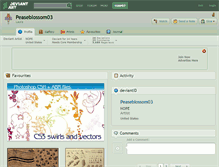 Tablet Screenshot of peaseblossom03.deviantart.com