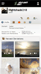Mobile Screenshot of nightshade218.deviantart.com