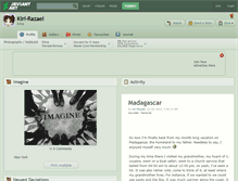 Tablet Screenshot of kiri-razael.deviantart.com