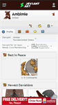 Mobile Screenshot of ambimie.deviantart.com