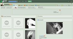 Desktop Screenshot of lucyanna.deviantart.com