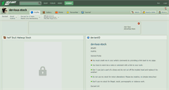 Desktop Screenshot of devious-stock.deviantart.com