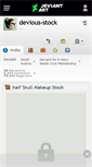 Mobile Screenshot of devious-stock.deviantart.com