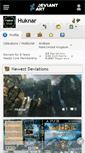 Mobile Screenshot of huknar.deviantart.com