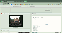 Desktop Screenshot of gazman3855.deviantart.com