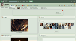 Desktop Screenshot of dahlieka.deviantart.com